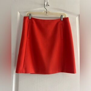 Banana Republic Skirt with POCKETS!!! In orange
